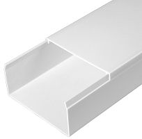 Кабель-канал Промрукав 80x40мм (2000мм) белый (уп. 30м.) картинка